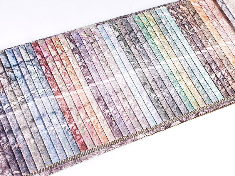 پارچه مخملی لمینیت چاپ شده با سطح بالا - نفیس و ظریف