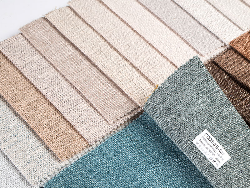 پارچه ساده و لوکس چنیل برای روکش و پرتاب مبل