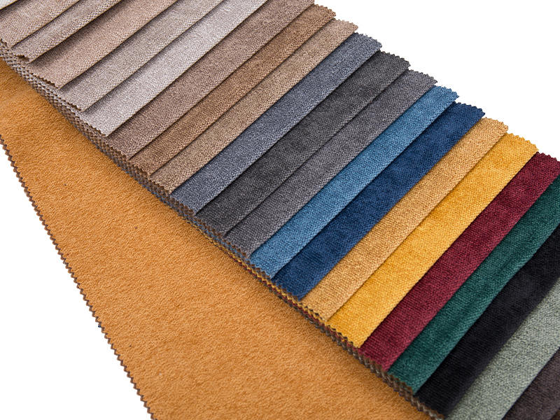 پارچه اثاثه یا لوازم داخلی چنیل 250 - 520gsm رنگ جامد چنیل