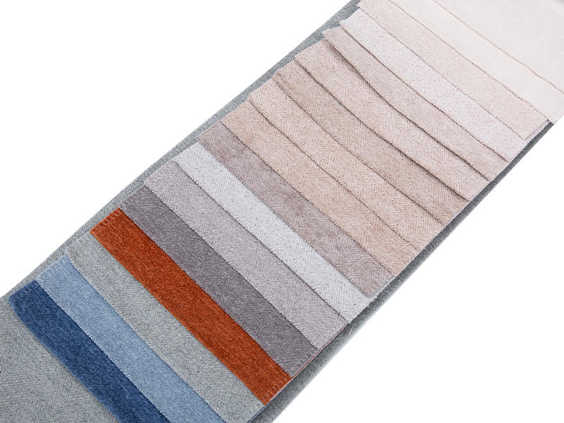 پارچه اثاثه یا لوازم داخلی چنیل 250 - 520gsm رنگ جامد چنیل