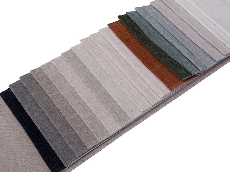 پارچه اثاثه یا لوازم داخلی چنیل 250 - 520gsm رنگ جامد چنیل