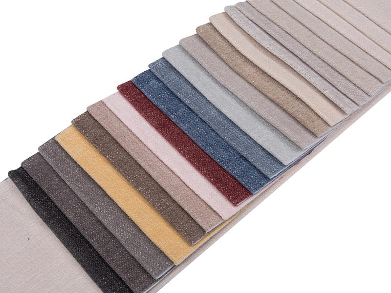 پارچه اثاثه یا لوازم داخلی چنیل 250 - 520gsm رنگ جامد چنیل