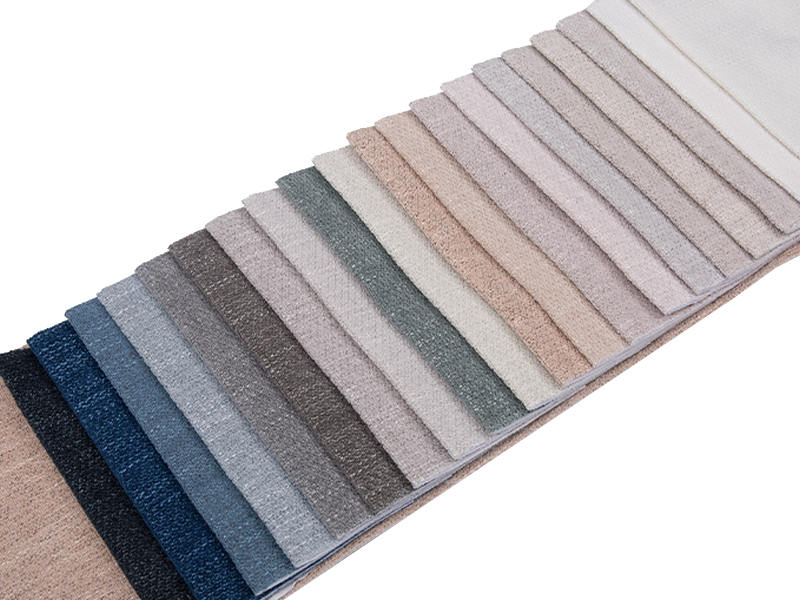 پارچه اثاثه یا لوازم داخلی چنیل 250 - 520gsm رنگ جامد چنیل