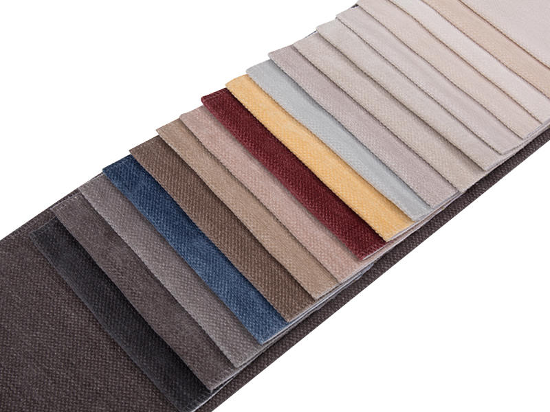 پارچه اثاثه یا لوازم داخلی چنیل 250 - 520gsm رنگ جامد چنیل