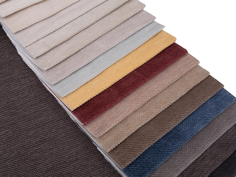 پارچه اثاثه یا لوازم داخلی چنیل 250 - 520gsm رنگ جامد چنیل