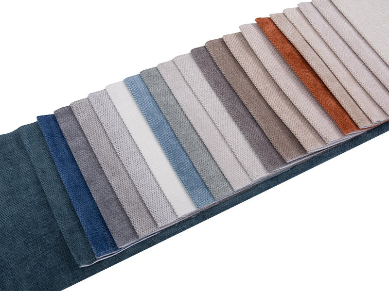 پارچه اثاثه یا لوازم داخلی چنیل 250 - 520gsm رنگ جامد چنیل