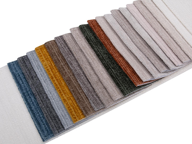 پارچه اثاثه یا لوازم داخلی چنیل 250 - 520gsm رنگ جامد چنیل