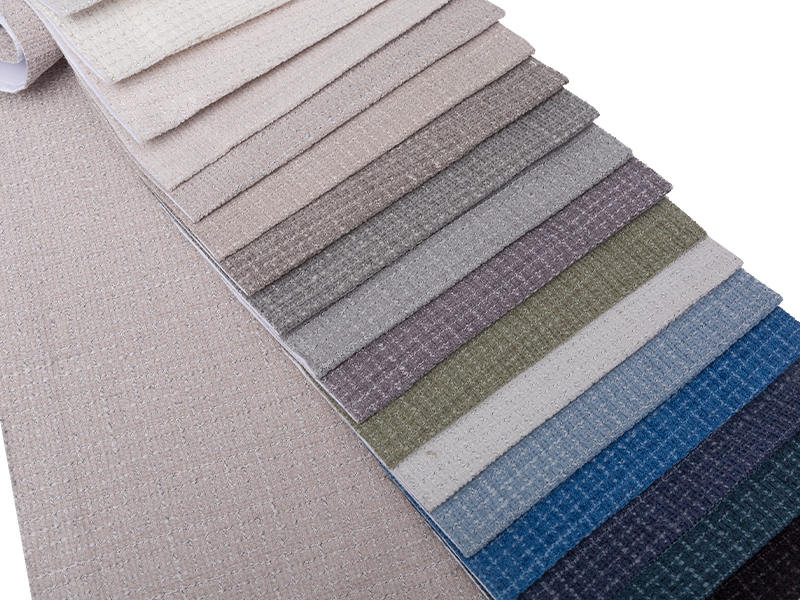 پارچه اثاثه یا لوازم داخلی چنیل 250 - 520gsm رنگ جامد چنیل